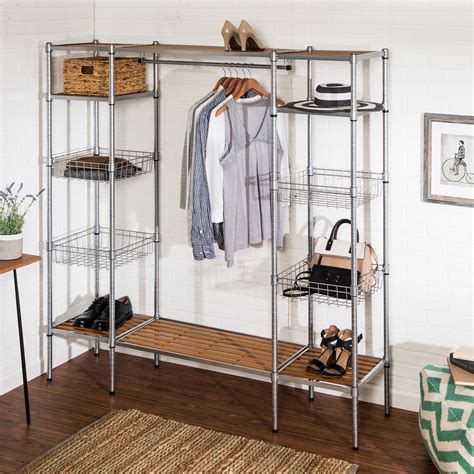 steel closet cabinet|metal free standing closet.